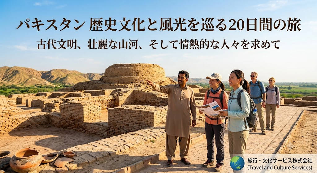 パキスタン 歴史・文化・山岳 縦断紀行 20日間